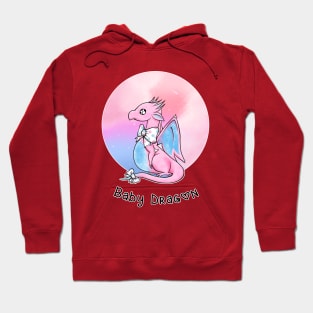 Cotton Candy Baby Dragon Hoodie